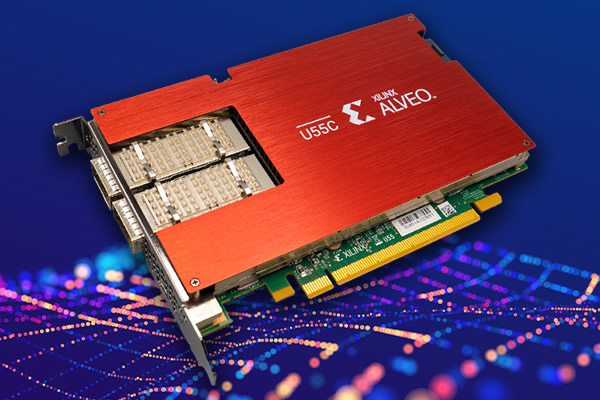 Xilinx 推出史上最强大加速器卡 Alveo U55C ,专为 HPC 与大数据工作负载打造